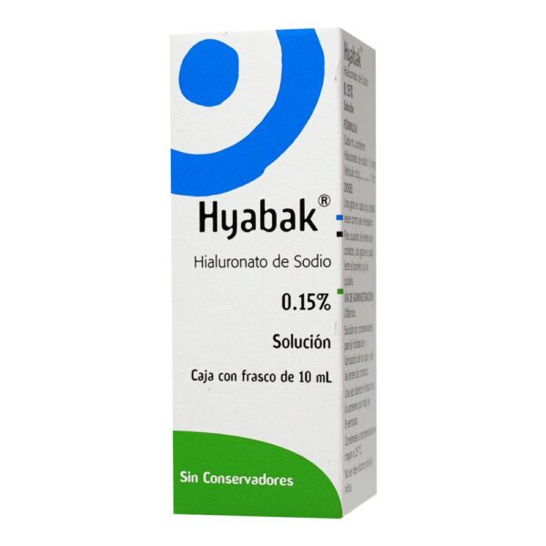 Hyabak 0.15% Sol Oft 10 Ml