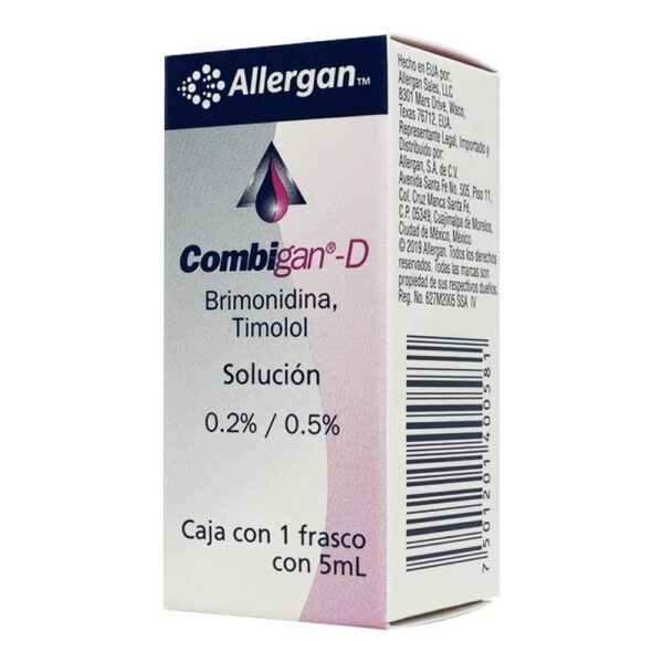 Combigan-D 0.2/0.5Mg Sol 5Ml