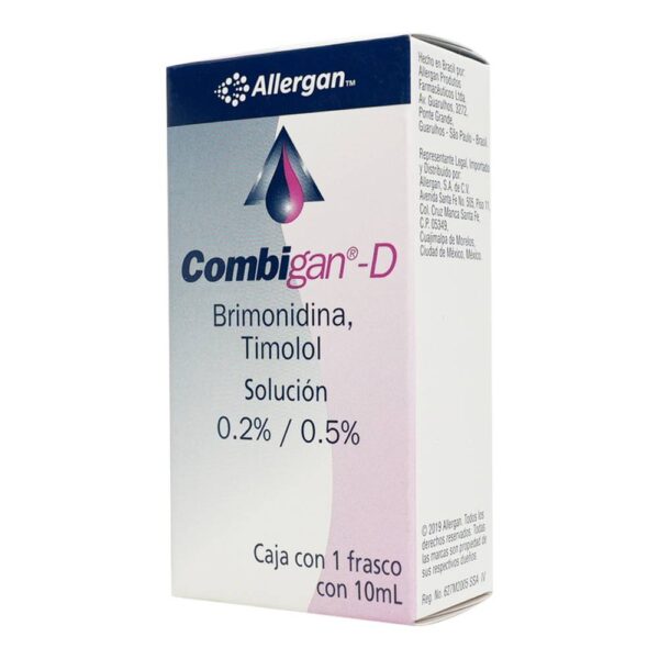 Combigan-D 0.2/0.5 Mg Sol 10 Ml