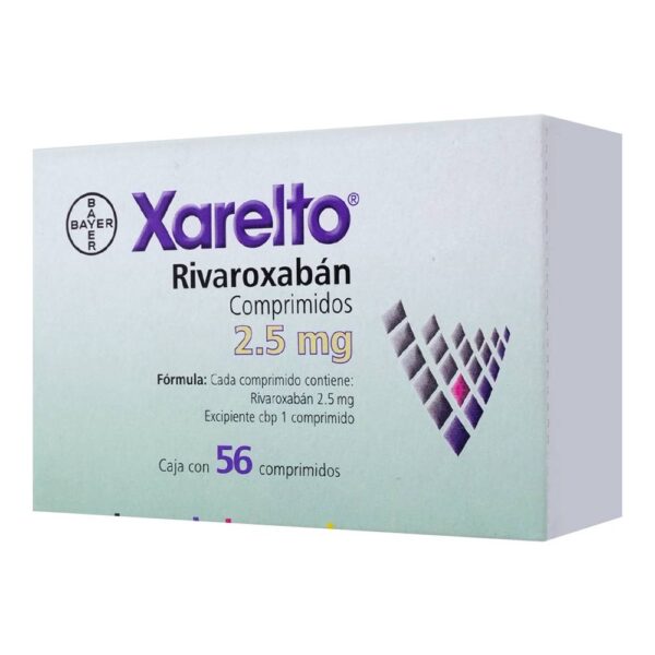 Xarelto 2.5 Mg Cpr 56