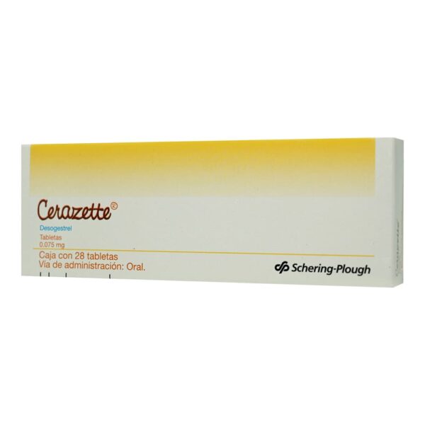 Cerazette Caja Con 28 Grageas De 0.075 Mg