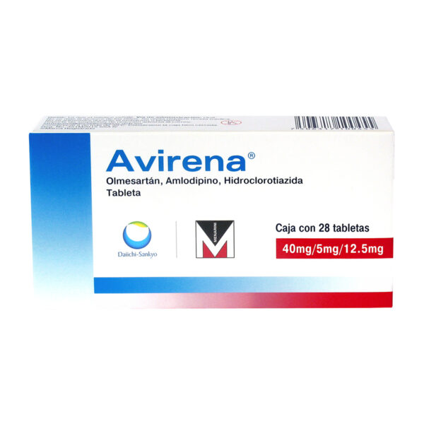 Avirena 40/5/12.5 Mg 28 Tab