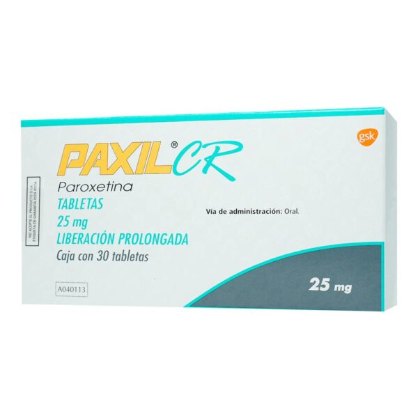 Paxil-Cr 25Mg Tab 30