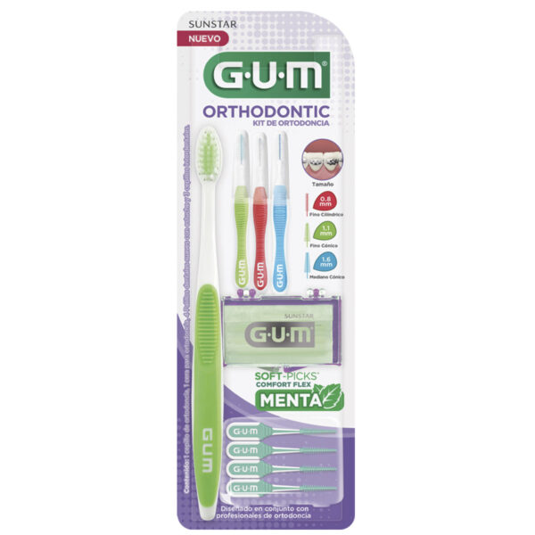 Kit De Ortodoncia Gum 6Pzas