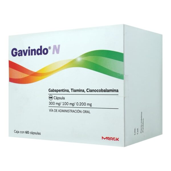 GAVINDO N 300/100/0.200MG 60 CAPS