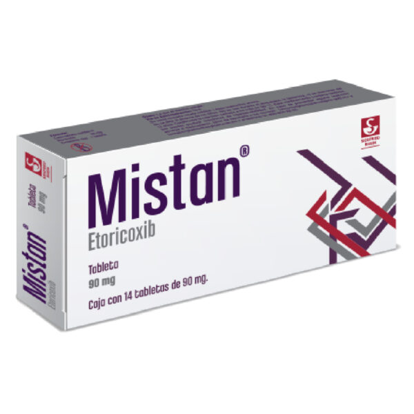 MISTAN 90 MG TAB 14N